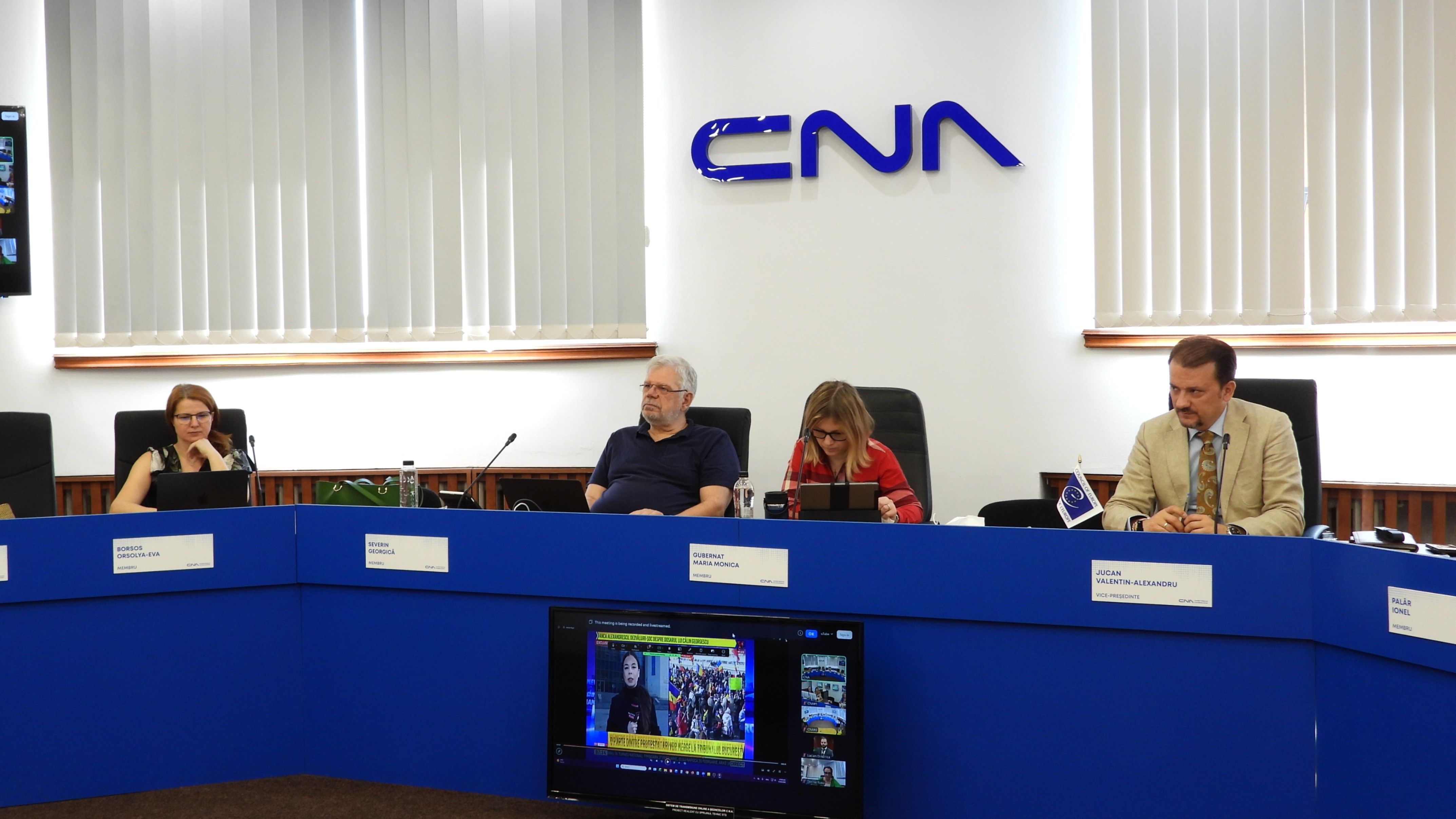 Galerie foto - ședința publică a CNA din 10.06.2026