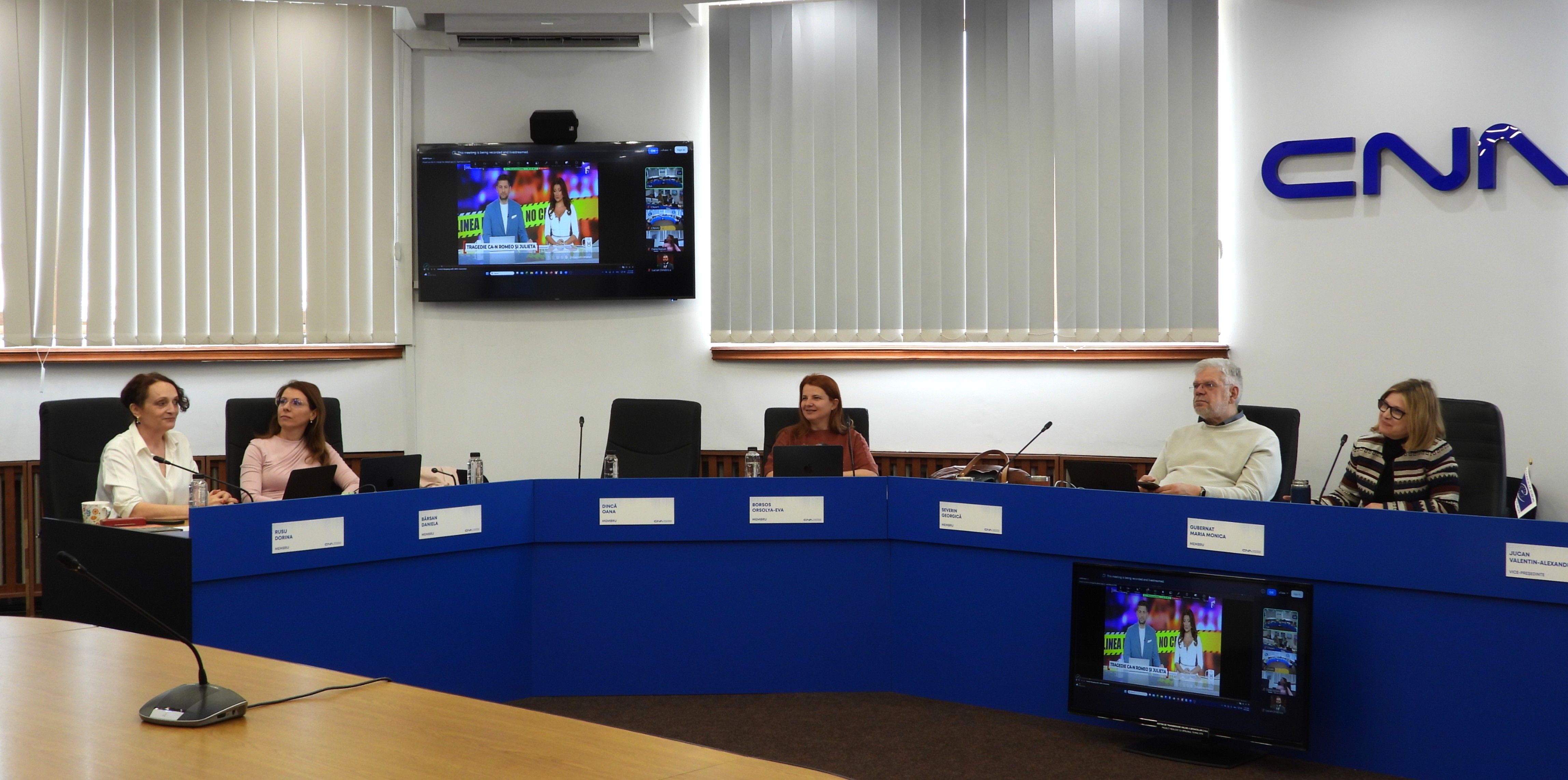 Galerie foto - ședința publică a CNA din 22.04.2026